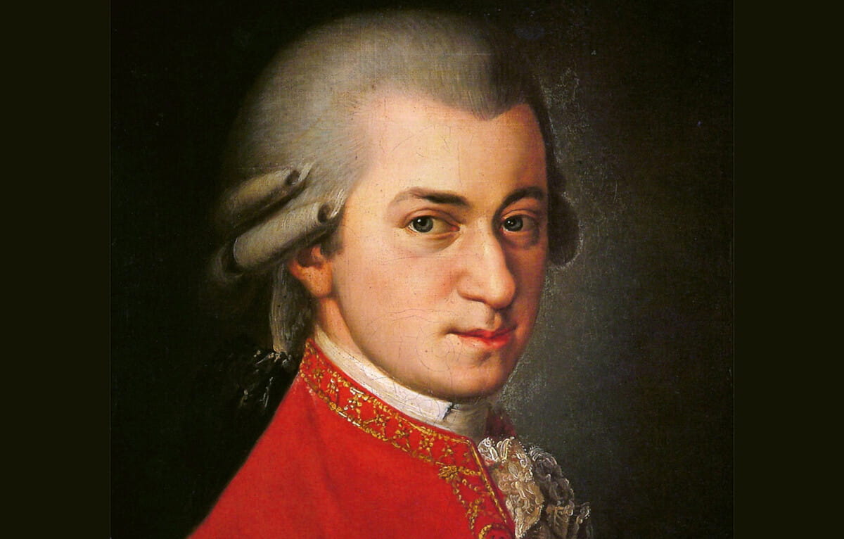 Portrait de Wolfgang Amadeus Mozart