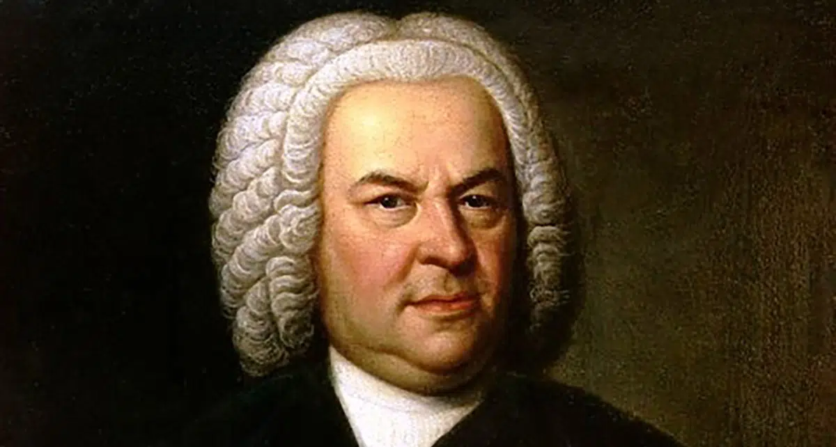 Portrait de Johann Sebastian	 Bach