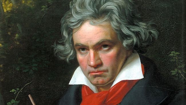 Portrait de Ludwig van	 Beethoven